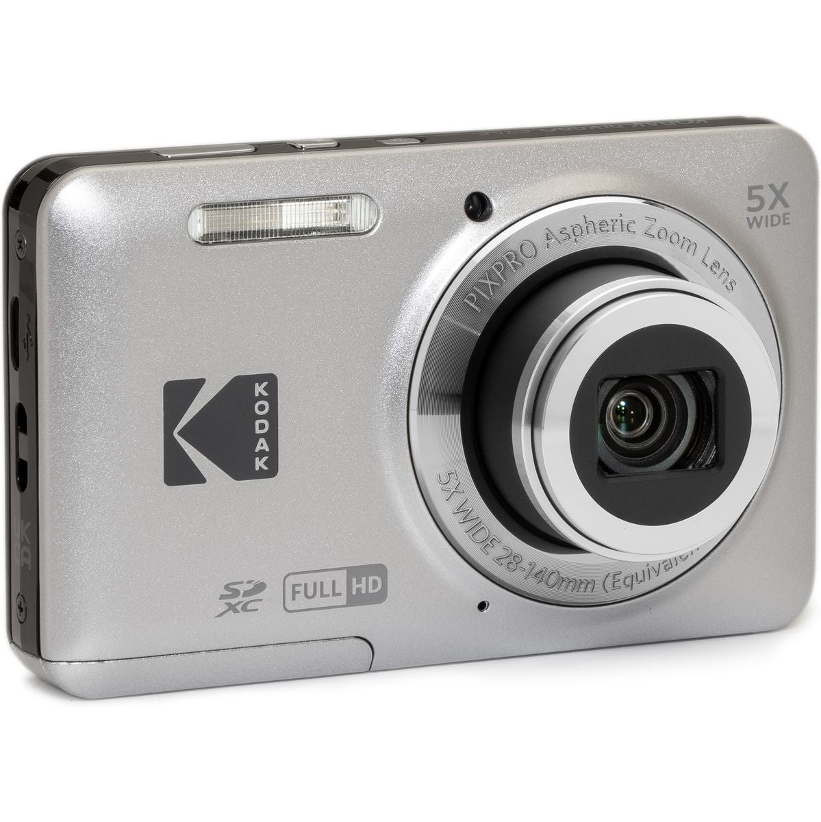 Kodak FZ55 5X Zoom CMOS FHD Li-ion Silver - image 4 of 5