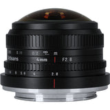 7Artisans 4mm f/2.8 MFT Panasonic Olympus