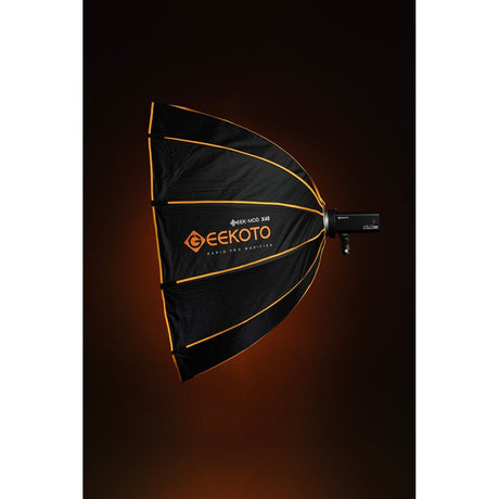 Geekoto Quick-Folding Octagon Softbox 48 Wide For Bowen Mount Light