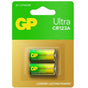 GP CR123A Battery GP Ultra Lithium 2 PCs