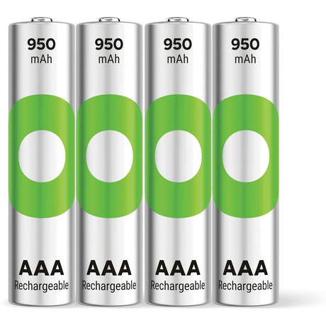 GP AAA Battery Rechargeable NiMH 950 mAh ReCyko 1.2V 4 PCs - image 2 of 5