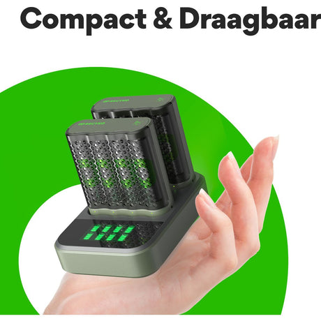 GP USB Battery Charger GP M451 8 X ReCyko AA 2600 mAh Dockingstat - image 5 of 5