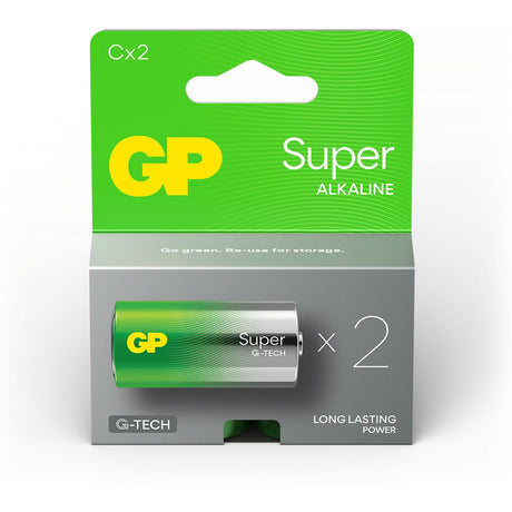 GP C Baby Battery GP Alkaline Super 1.5V 2 PCs - image 4 of 5