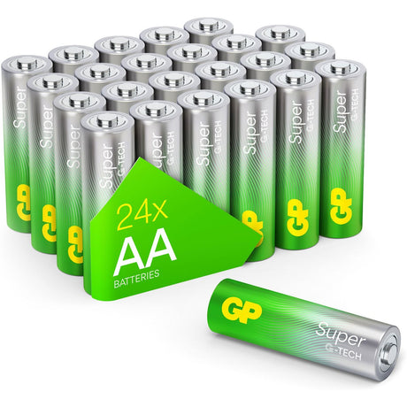 GP AA Battery GP Alkaline Super 1.5V 24 PCs - image 2 of 5