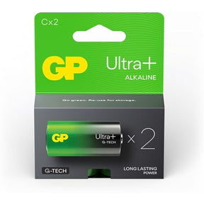 GP C Baby Battery GP Alkaline Ultra Plus 1.5V 2 PCs