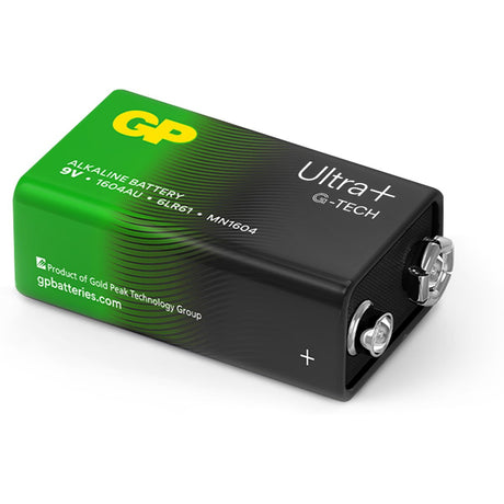 GP 9V Battery GP Alkaline Ultra Plus 9V 1 Piece - image 2 of 5