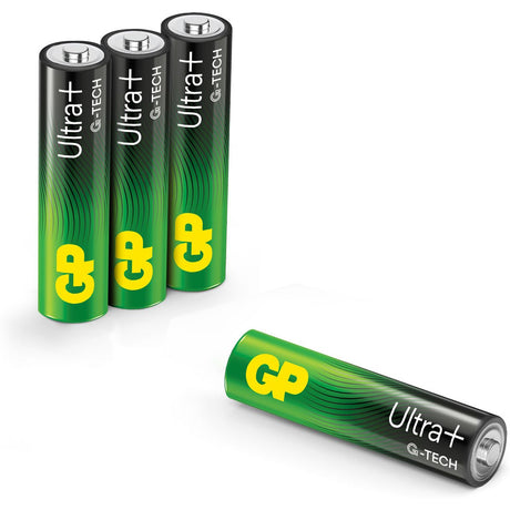 GP AAA Battery GP Alkaline Ultra Plus 1.5V 4 PCs - image 2 of 5