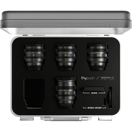 Thypoch FullFrame Cine Lens-4 Lens Kit Simera-C 28/35/50/75mm T1.5 E-Mount
