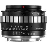 TTArtisan 23mm f/1.4 Nikon Z-Mount | APS-C Black/Silver