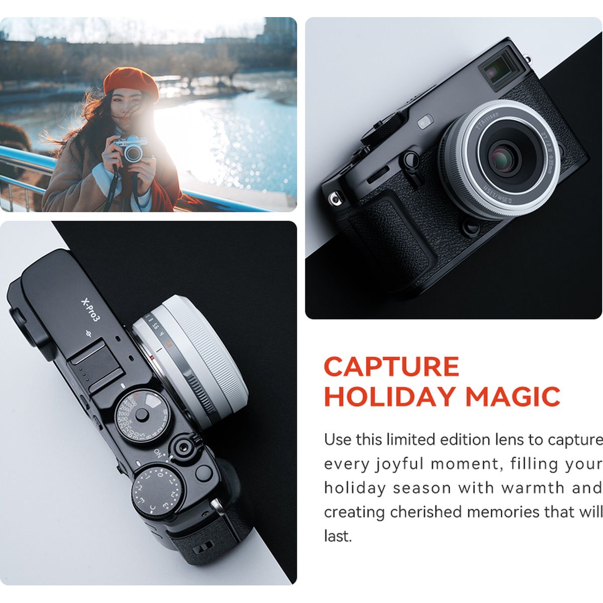 TTArtisan APS-C AF27mm f/2.8 Fujifilm X-Mount White - image 3 of 5