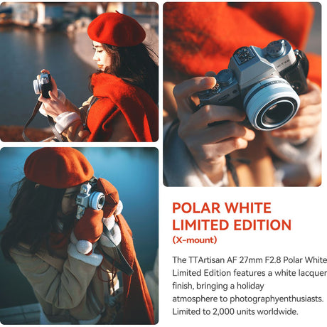 TTArtisan APS-C AF27mm f/2.8 Fujifilm X-Mount White - image 5 of 5