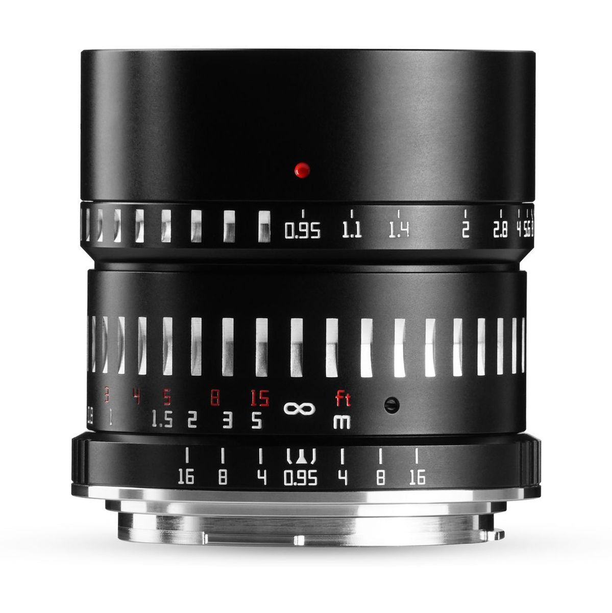 TTArtisan 50mm f/0.95 Canon R-Mount | APS-C Black/Silver