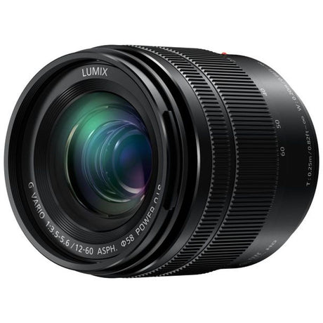 Panasonic LUMIX G 12-60mm f/3.5-5.6 MFT Black