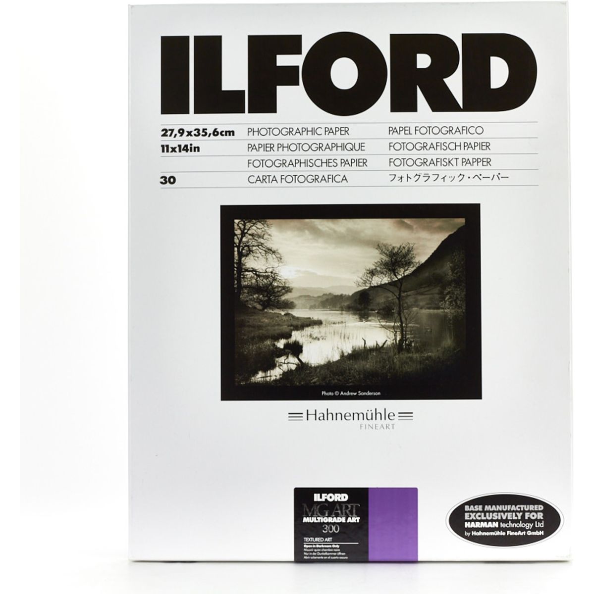 Ilford MG Art 300 27.9x35.6cm 30 Vel