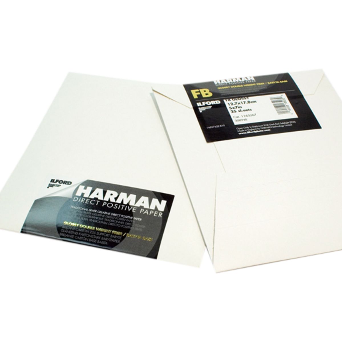 Ilford Direct Positive Paper FB 1K 10.2x12.7cm 25 Vel
