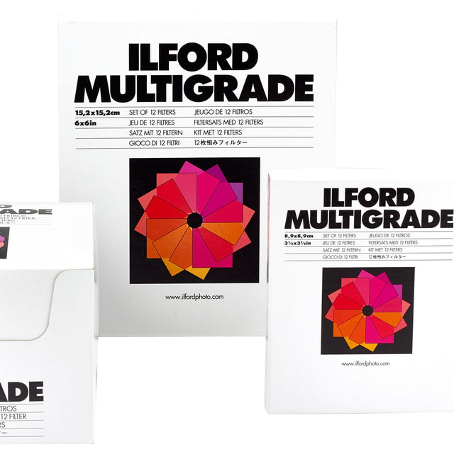 Ilford Multigrade Set 12 Filters 8.9 X 8.9cm