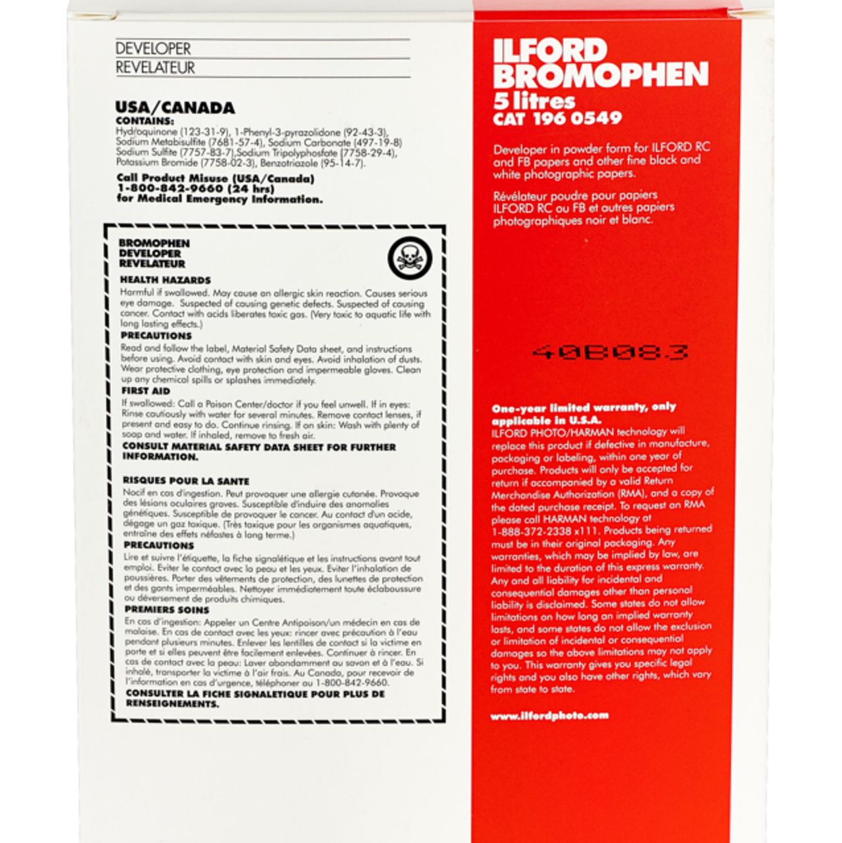 Ilford Bromophen 5 Liter