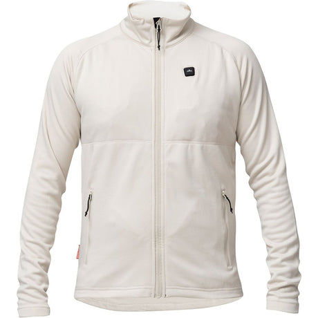 Heat Experience Heatx Heated Fleece Sweater Mens L Sand