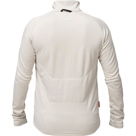 Heat Experience Heatx Heated Fleece Sweater Mens XL Sand - image 2 of 4