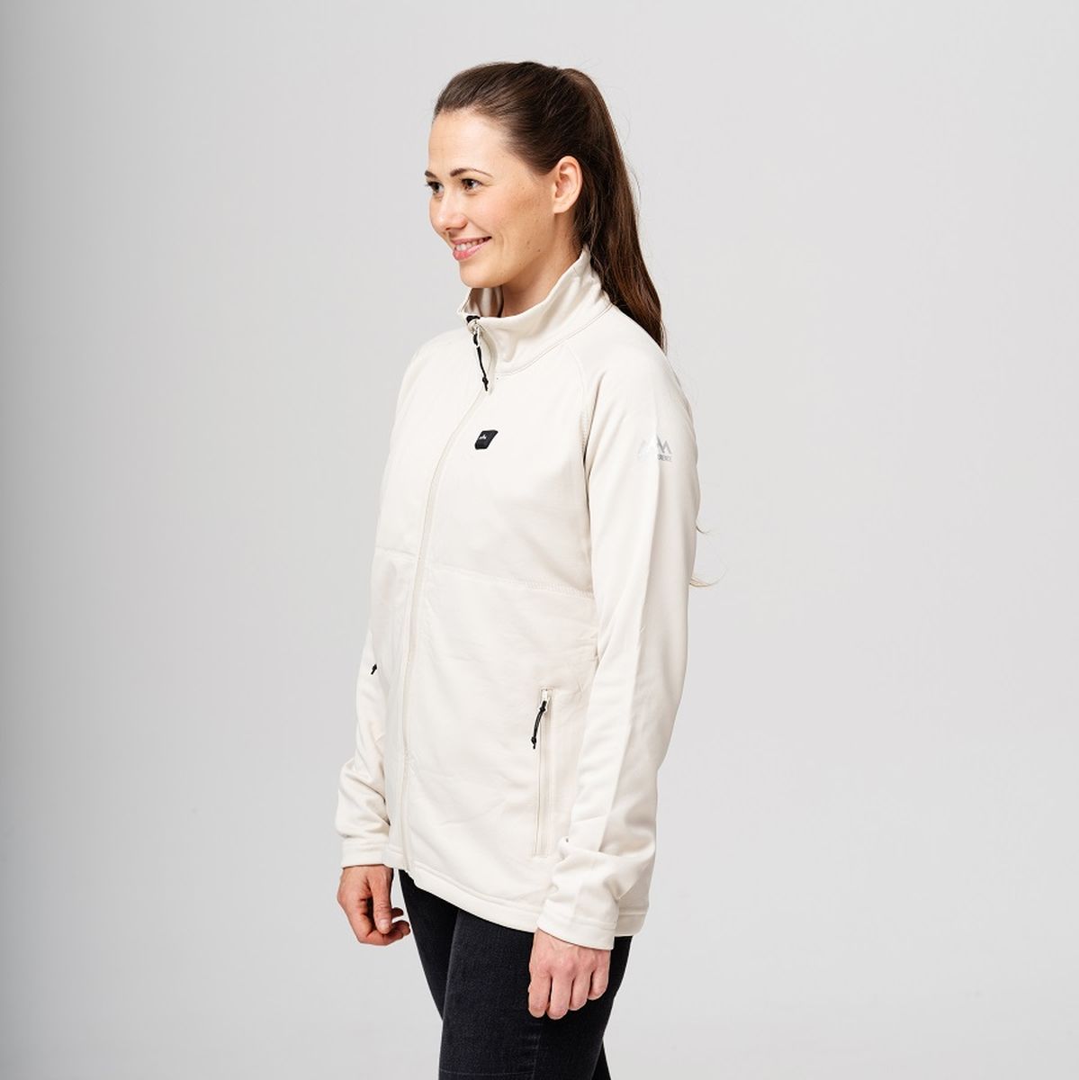 Heat Experience Heatx Heated Fleece Sweater Womens L Sand - image 5 of 5