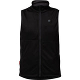Heat Experience Heatx Heated Fleece Vest Mens L Black