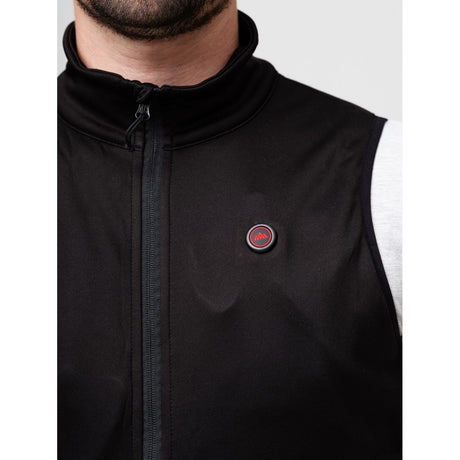 Heat Experience Heatx Heated Fleece Vest Mens L Black - image 3 of 5