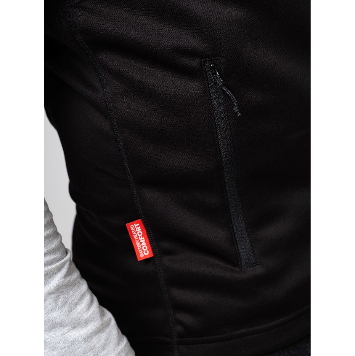 Heat Experience Heatx Heated Fleece Vest Mens XL Black - image 4 of 5
