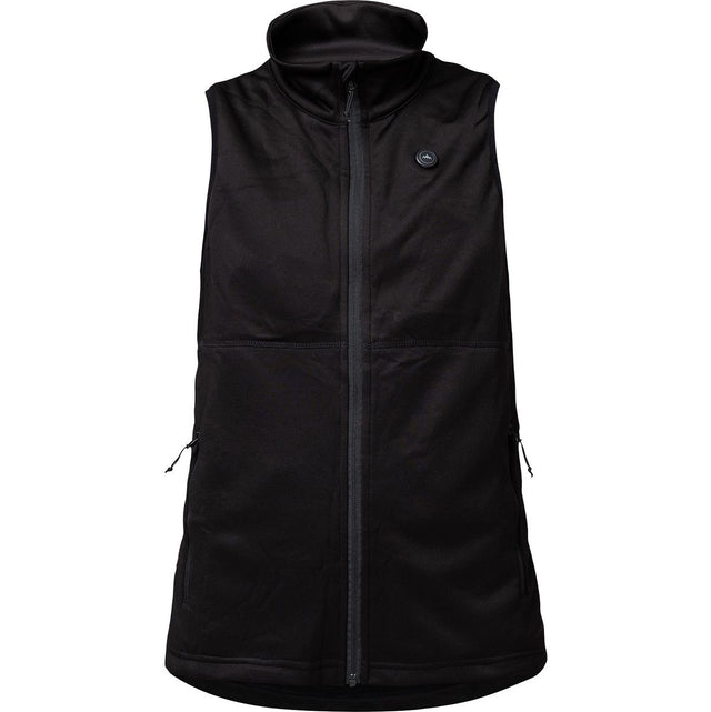 Heat Experience Heatx Heated Fleece Vest Womens S Black