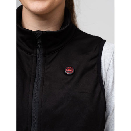Heat Experience Heatx Heated Fleece Vest Womens S Black - image 3 of 5