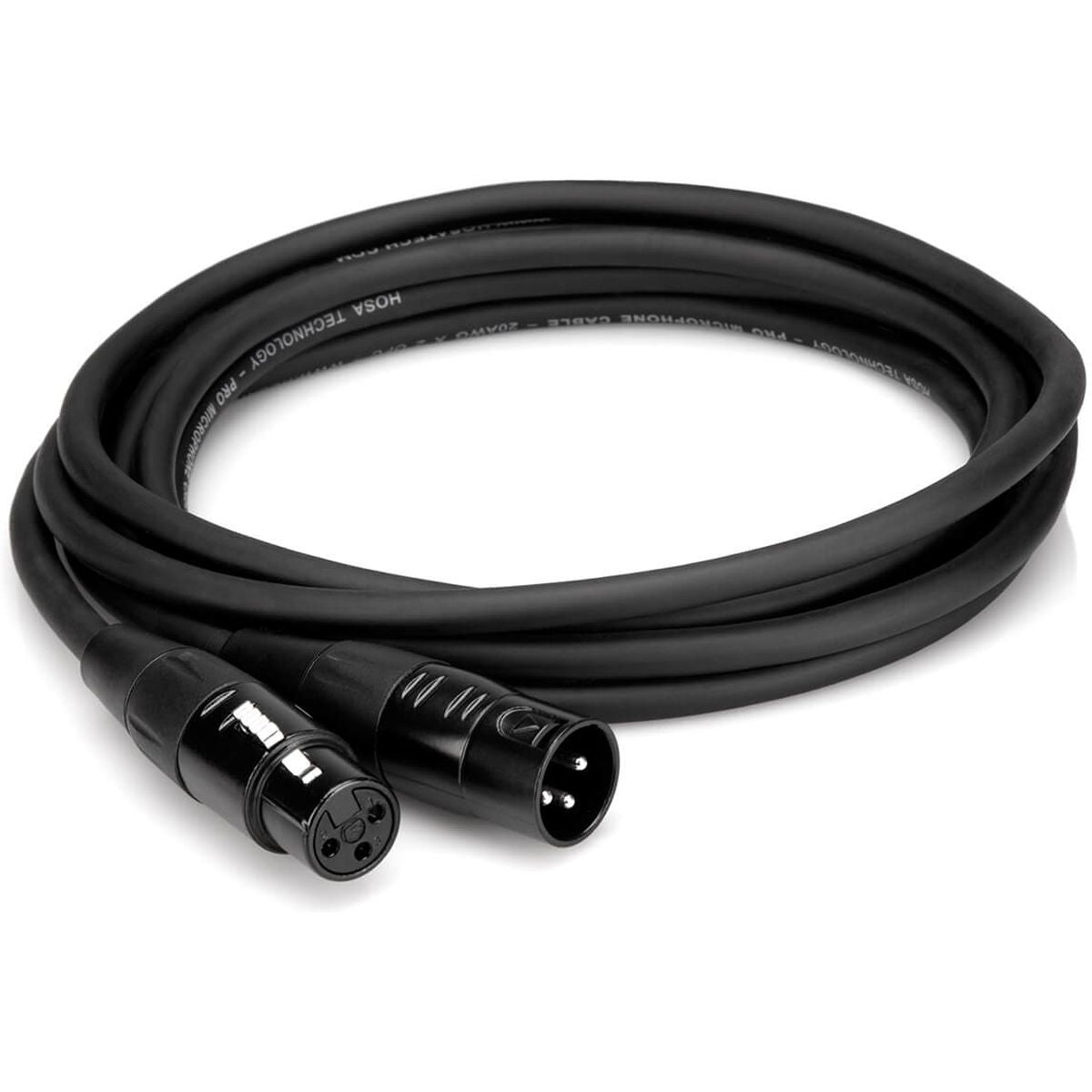 Hosa HMIC-005 Pro Microphone Cable Rean XLR3F To XLR3M 5 FT