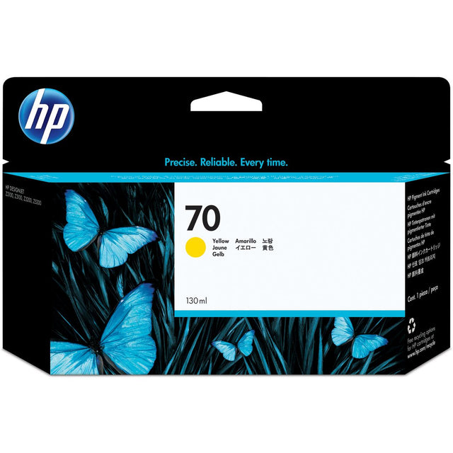 HP 70/C9454A Tintenpatrone Gelb-Vivera