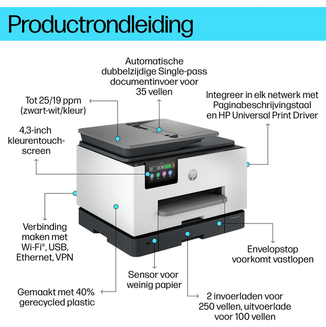 HP OfficeJet Pro 9130B All-In-One Printer