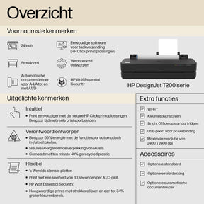 HP Designjet T230 24-IN Printer Europe - Multilingual Localization