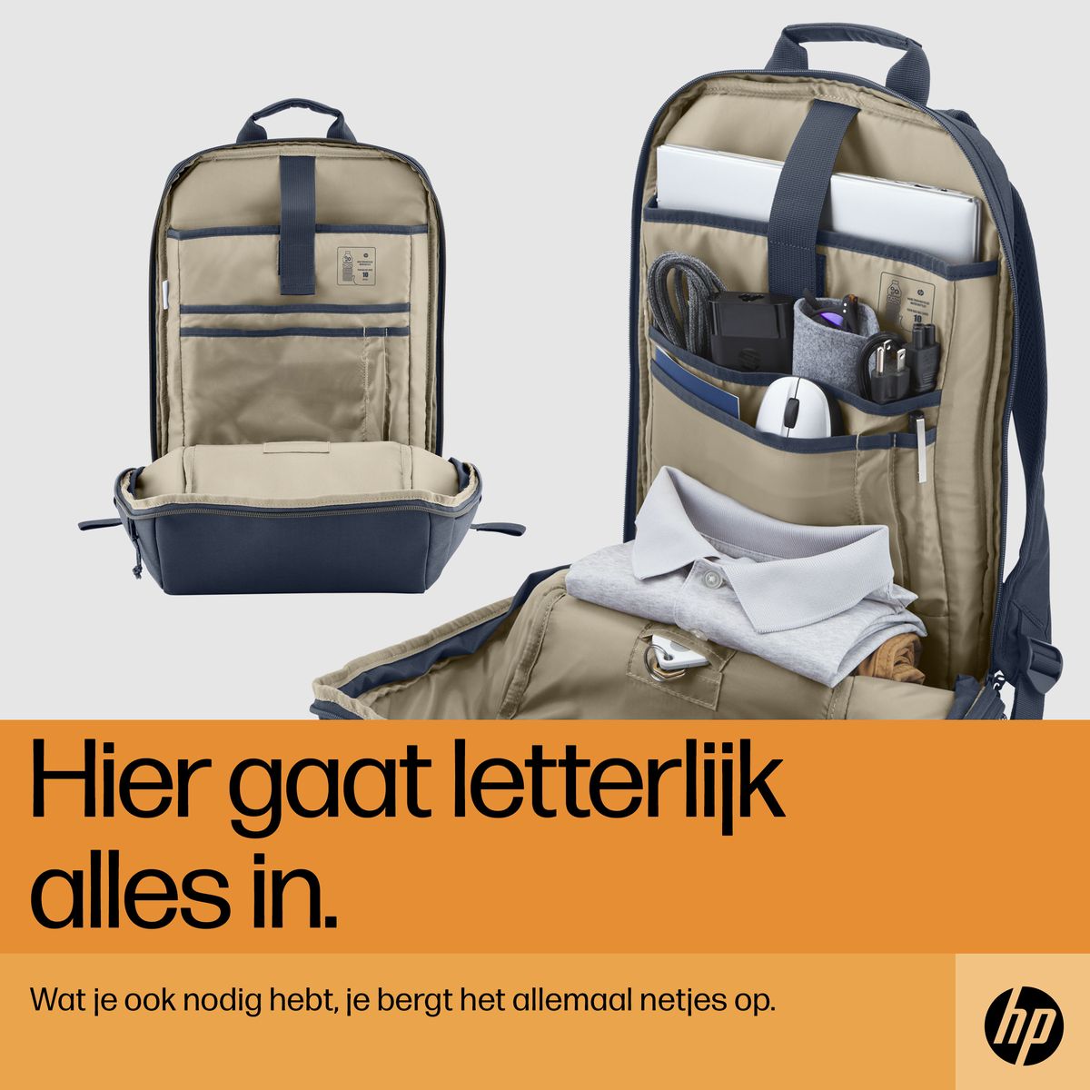 HP Acc: HP Travel 18l 15.6 Igr Laptop Backpack