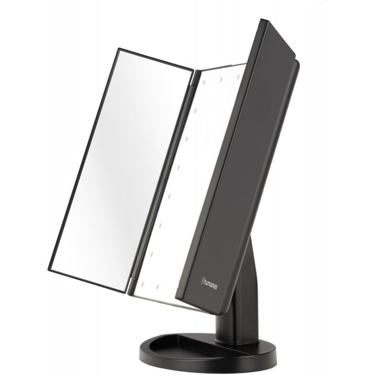 Humanas HS-ML04 Makeup Mirror w/ LED Backlight - Black - image 2 of 3