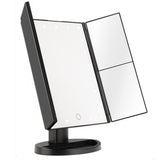 Humanas HS-ML04 Makeup Mirror w/ LED Backlight - Black - image 3 of 3