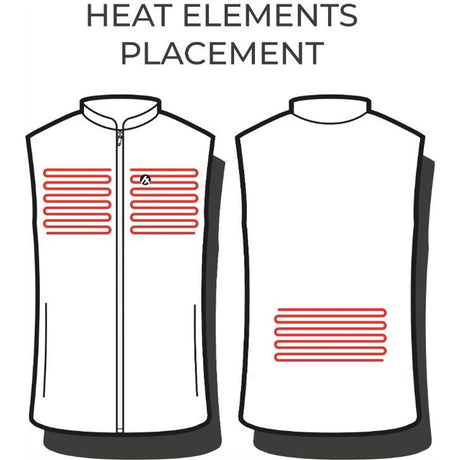 Heat Experience Heatx Allround Vest M'S XL Sand - Battery Heated - image 5 of 5