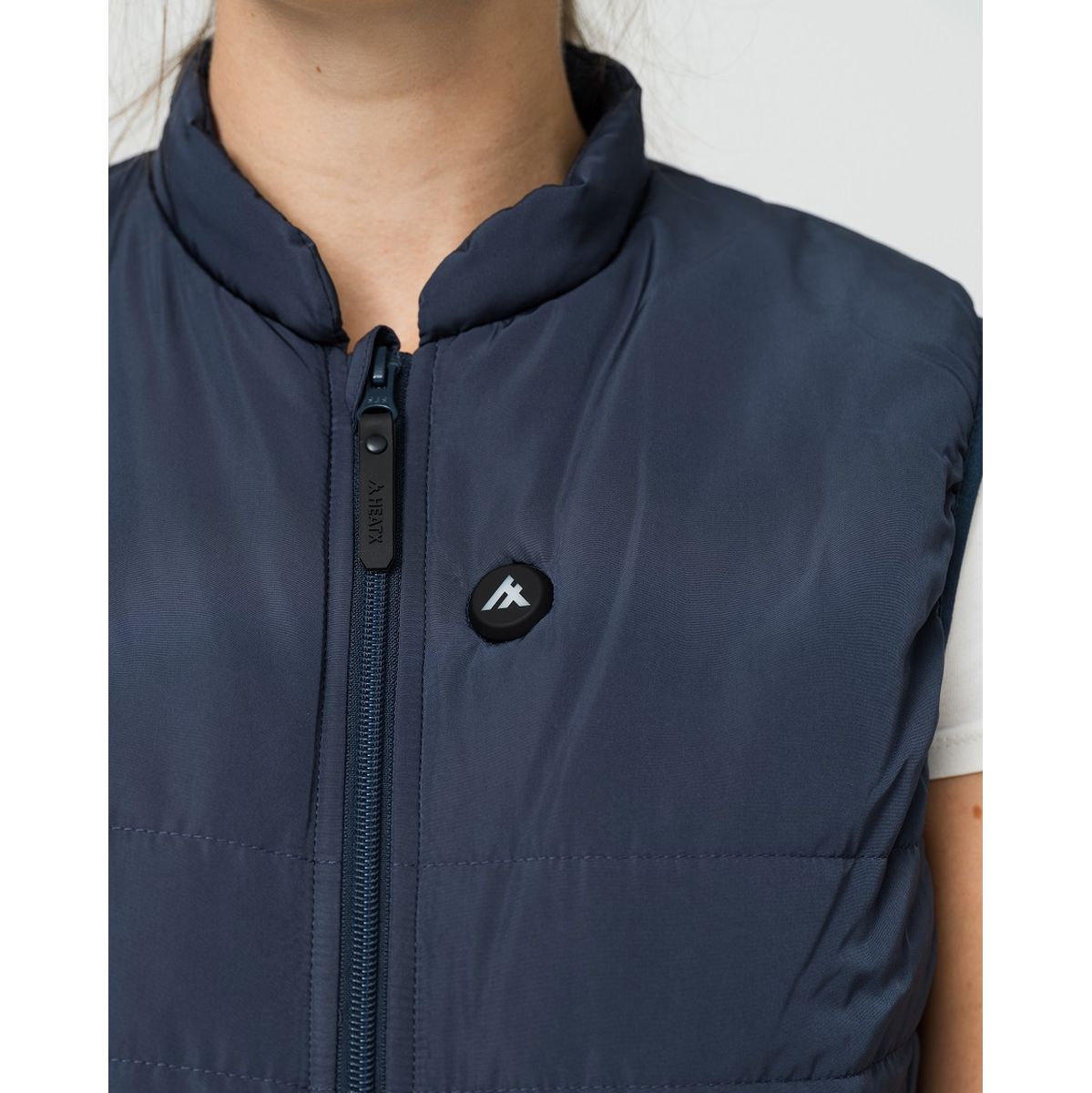 Heat Experience Heatx Everyday Vest W'S V2 L Pale Navy - Battery Heated - image 3 of 5