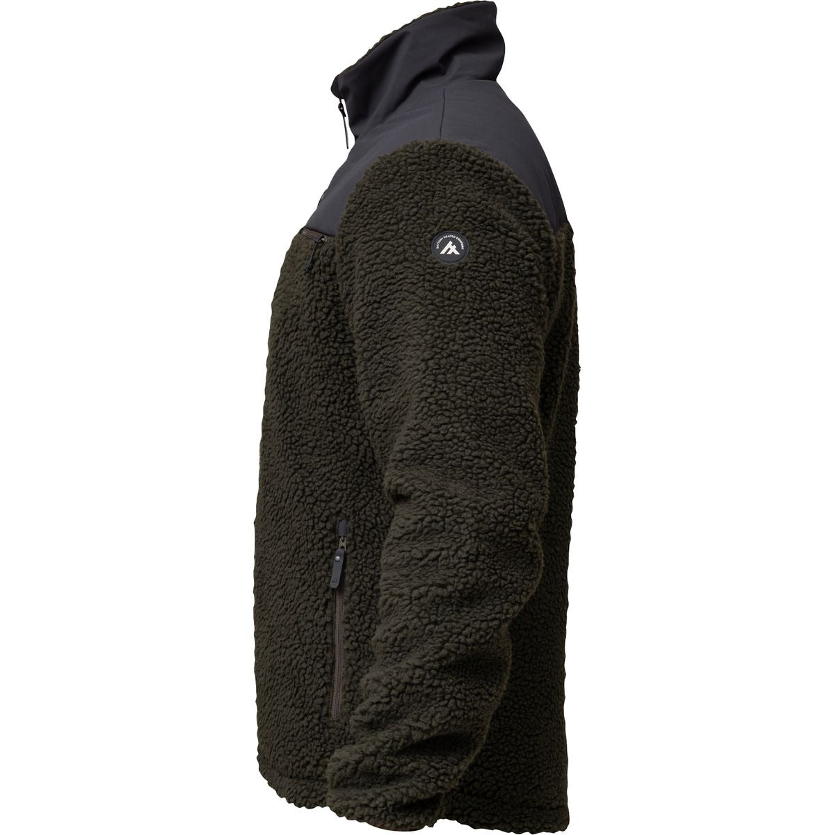 Heat Experience Heatx Hybrid Pile Jacket L Olive/Black - Battery Heated - image 3 of 5