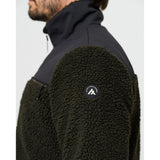 Heat Experience Heatx Hybrid Pile Jacket L Olive/Black - Battery Heated - image 4 of 5