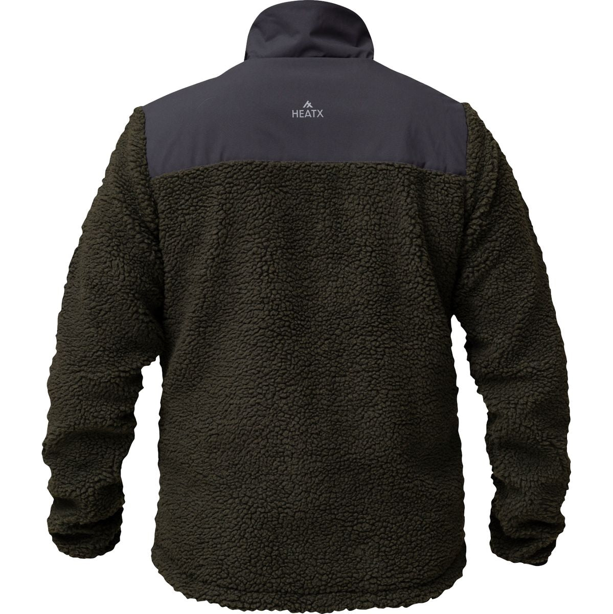 Heat Experience Heatx Hybrid Pile Jacket M Olive/Black - Battery Heated - image 2 of 5
