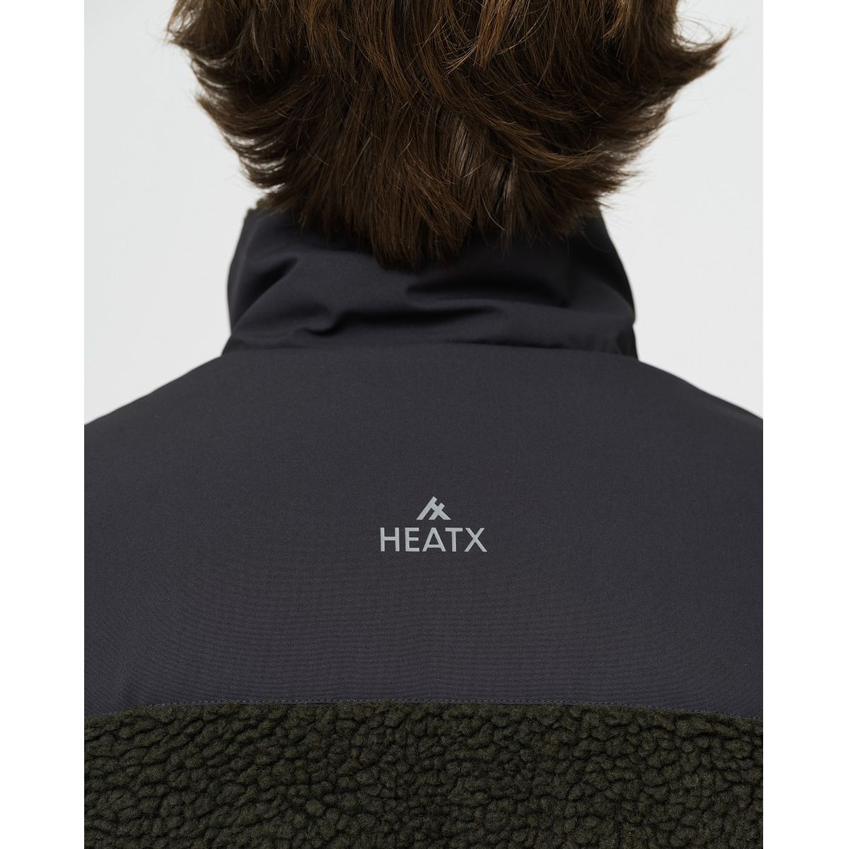 Heat Experience Heatx Hybrid Pile Jacket M Olive/Black - Battery Heated - image 5 of 5
