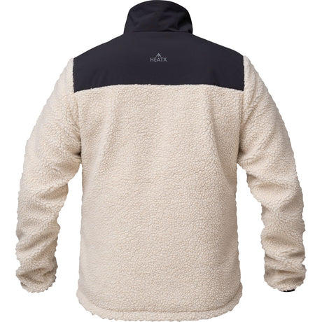 Heat Experience Heatx Hybrid Pile Jacket XL Sand/Black - Battery Heated - image 2 of 5