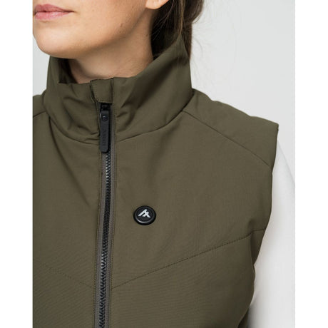 Heat Experience Heatx Oslo Vest W'S XS Olive - Battery Heated - image 3 of 5
