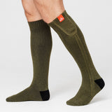 Heat Experience Heatx Everyday Socks/Battery V3 M Olive-Battery Heated-EU40-42 - image 3 of 5