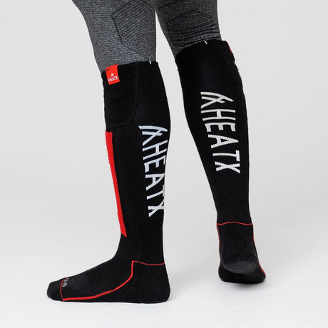 Heat Experience Heatx Carve Socks/Battery XS Red/Black-Battery Heated-EU34-36 - image 4 of 5