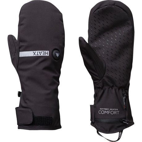 Heat Experience Heatx Everyday Mittens V2 XL Black - Battery Heated