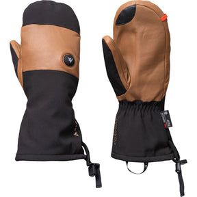 Heat Experience Heatx Carve Mittens S Brown/Black - Battery Heated