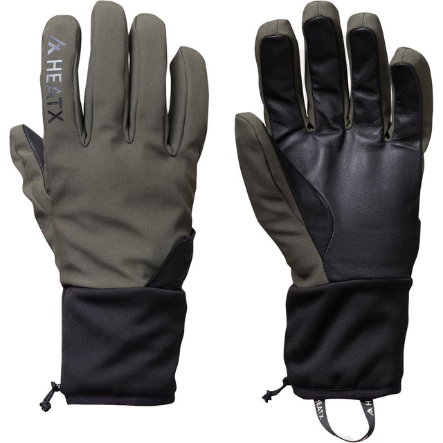 Heat Experience Heatx Hunt Gloves Light M Olive - Battery Heated