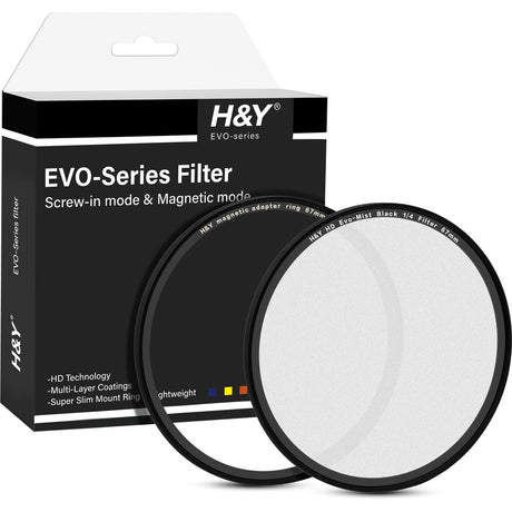 H&Y HD EVO-Series Black Mist 1/4 Filter Kit 67mm